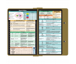 WhiteCoat Clipboard® - Tactical Brown Speech Language Pathology Edition